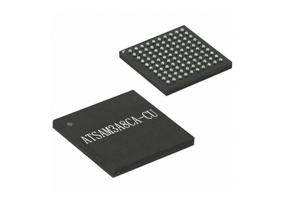 أحادي النواة ATSAM3A8CA-CU متحكم IC 84 ميجا هرتز ARM Cortex M3 100TFBGA
