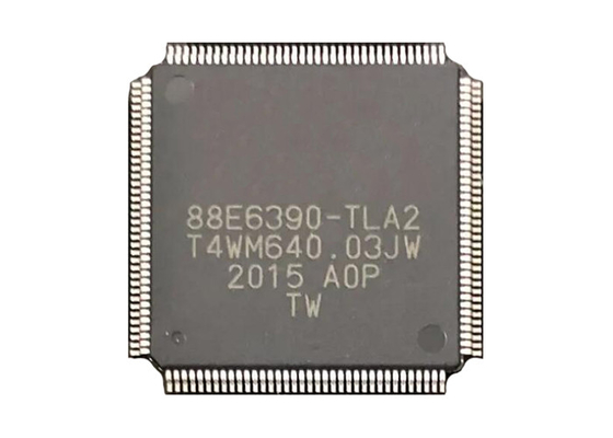 رقاقة الدائرة المتكاملة 88E6390-A0-TLA2C000 Gigabit Ethernet Transceiver IC TQFP144
