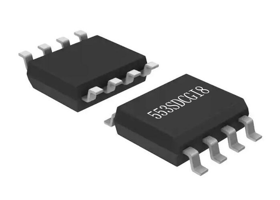 200MHz الدوائر المتكاملة رقاقة 553SDCGI8 منخفضة الانحراف على مدار الساعة Fanout Buffer IC SOIC8