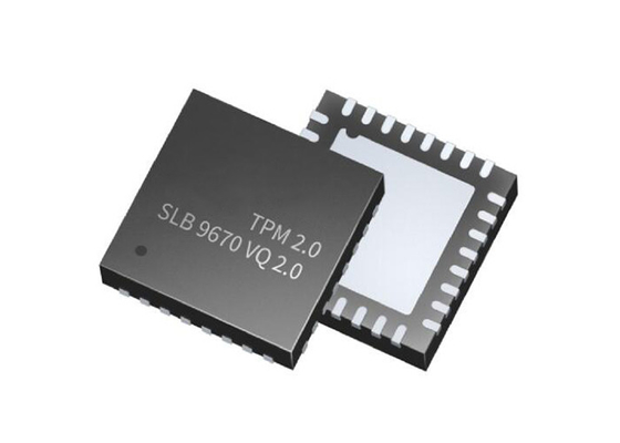 الدوائر الإلكترونية المتكاملة SLB9670VQ2.0 TPM Module VQFN32 Surface Mount