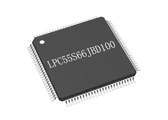 أحادي النواة LPC55S66JBD100 ميكروكنترولر IC 100LQFP مكونات الدوائر المتكاملة
