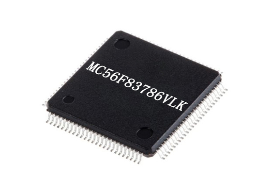 IC رقاقة MC56F83786VLK متحكم IC 32 بت أحادية النواة 100 ميجا هرتز 256 كيلو بايت فلاش