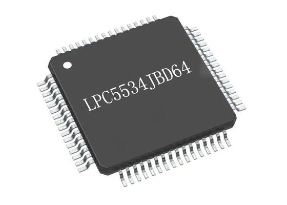 8KB للأغراض العامة MCU LPC5534JBD64 Arm Cortex M33 متحكم دقيق IC 64HTQFP