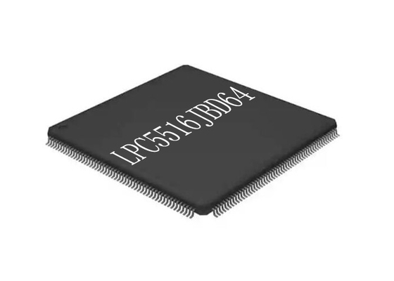أحادية النواة LPC5516JBD64 رقاقة الدائرة المتكاملة 64HTQFP متحكم IC 150 ميجا هرتز
