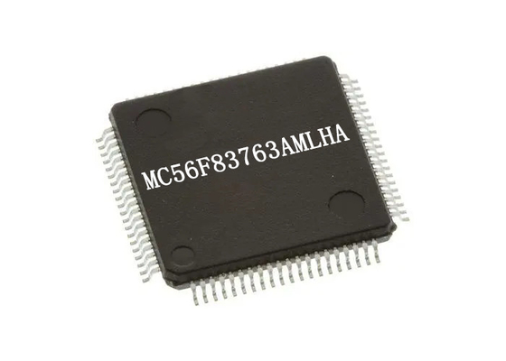 ICs Chip MC56F83763AMLHA المعالجات المدمجة 100MHz متحكم IC