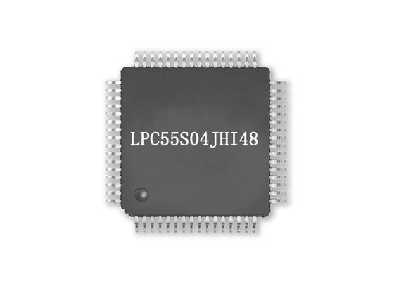 ICs رقاقة LPC55S04JHI48 MCU عالية الكفاءة ذراع اللحاء متحكم IC 48-VFQFN