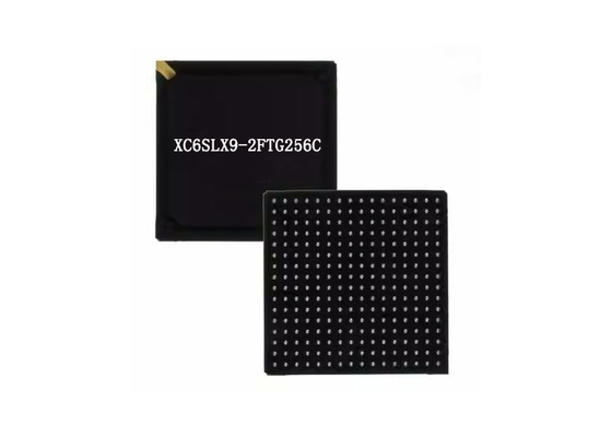 صفيف البوابة القابلة للبرمجة الميدانية XC6SLX9-2FTG256C 1080MHz Hight Performance Flip-Chip