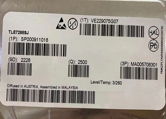لين جهاز الإرسال والاستقبال IC TLE7258SJ رقاقة الدائرة المتكاملة 8SOIC جهاز الإرسال والاستقبال رقاقة 20 كيلو بت في الثانية