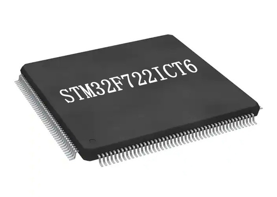 المتكاملة IC STM32F722ICT6 عالية الأداء DSP متحكم IC 176-LQFP
