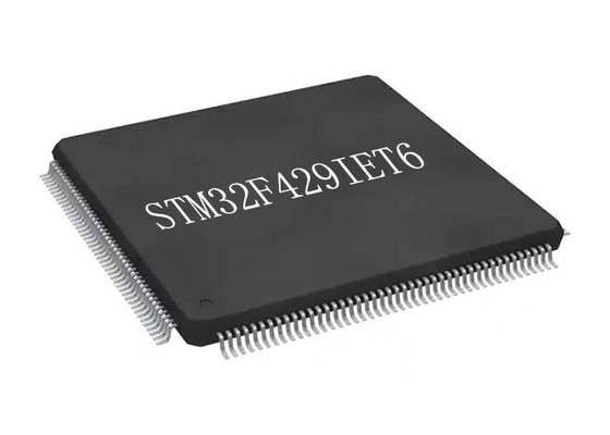 أحادية النواة STM32F429IET6 LQFP176 ميكروكنترولر رقاقة 512 كيلو بايت فلاش المتكاملة IC