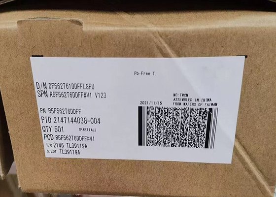 IC Chip R5F562T6DDFF 32 بت متحكم أحادي النواة IC 100MHz 64KB Flash