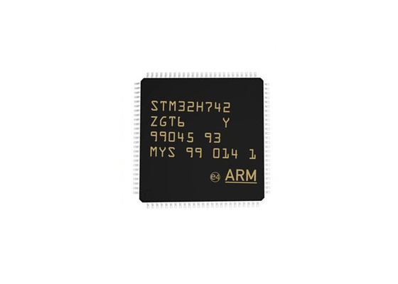 متحكم عالي الأداء MCU STM32H742ZGT6 متحكم دقيق IC 144-LQFP Package