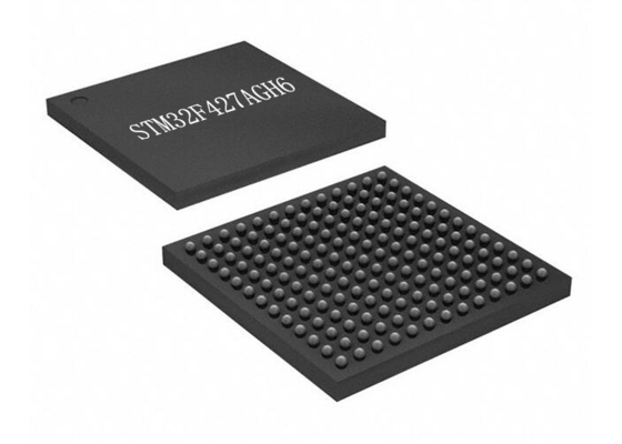STM32F427AGH6 رقاقة متحكم ARM Cortex M4 169UFBGA متكاملة IC 180 ميجا هرتز