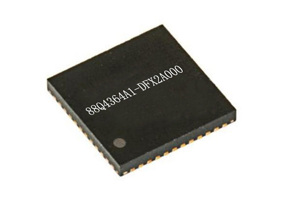 Ethernet IC 88Q4364A1-DFX2A000 زوج واحد من جهاز الإرسال والاستقبال ذو الطبقة المادية للإيثرنت WQFN52