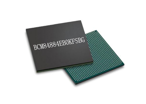 رباعي المنافذ BCM84884EB0KFSBG Ethernet CMOS Transceiver BGA Package Integrated Circuit Chip
