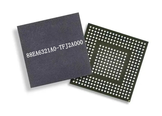 الدوائر المتكاملة إيثرنت IC 88EA6321A0-TFJ2A000 الطبقة المادية جهاز الإرسال والاستقبال