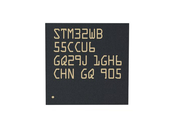 وحدة تحكم دقيقة STM32WB55CCU6 32 ميجا هرتز 256 كيلو بايت 48-UFQFN لوحة مكشوفة MCU