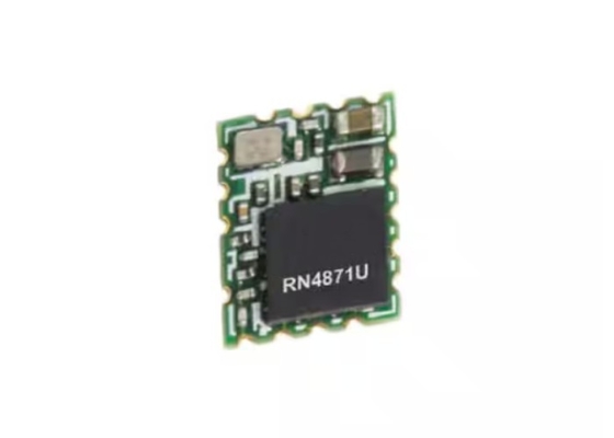 وحدة 2.44 جيجاهرتز RN4871U-V / RM118 BT - وحدة 802.15.1 BT 4.2 BLE غير محمية 6 × 8 مم