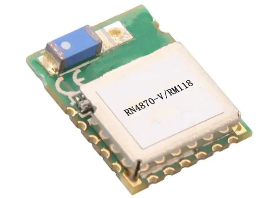 BT 5.0 وحدة الإرسال والاستقبال 2.4 جيجا هرتز وحدة RN4870-V / RM118 33-SMD المتكاملة