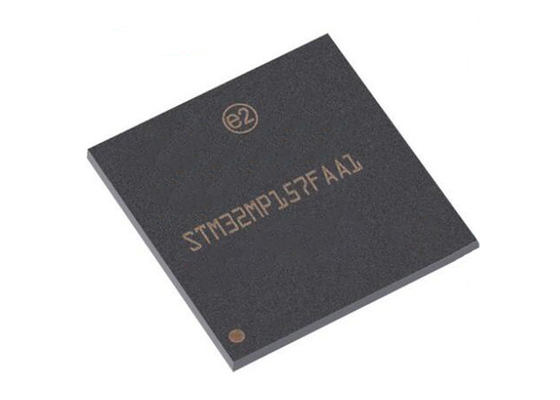 متحكم MCU STM32MP157FAA1 معالج دقيق ثنائي النواة IC 448LFBGA ARM Cortex A7