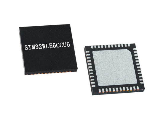 STM32WLE5CCU6 256 كيلو بايت فلاش RF جهاز الإرسال والاستقبال IC 48-UFQFN سطح جبل