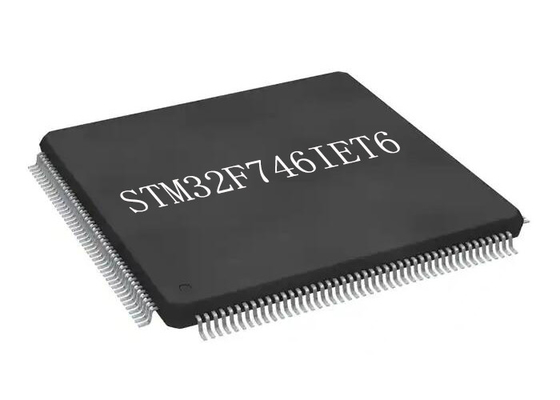 متحكم دقيق MCU STM32F746IET6 512 كيلو بايت Flash Microcontrollers Chip 176LQFP Single Core