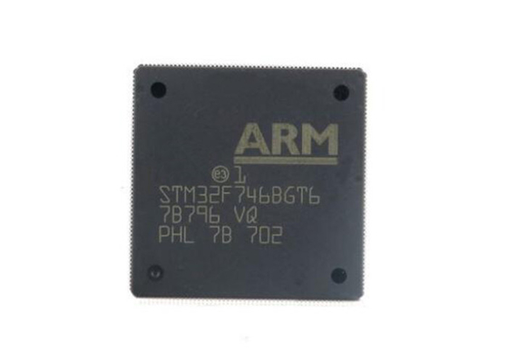 STM32F746BGT6 متحكم MCU 1 ميجابايت فلاش متحكم رقاقة LQFP208 IC رقاقة