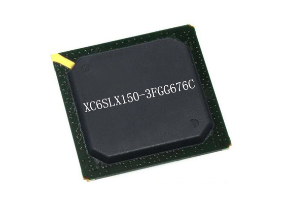 رقاقة الدائرة المتكاملة XC6SLX150-3FGG676C Spartan 6 LX Field Programmable Gate Array