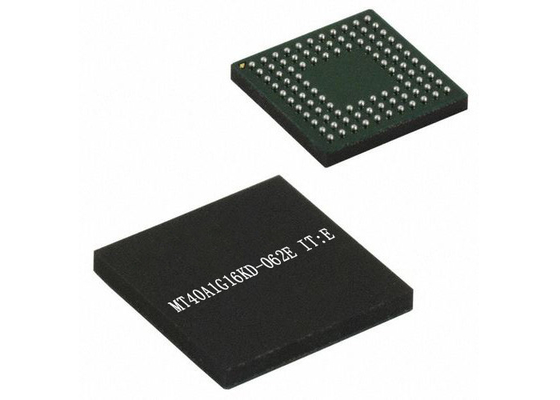 شريحة ذاكرة IC MT40A1G16KD-062E IT:E 16Gbit متوازية 1.6 GHz ذاكرة IC