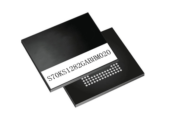 رقاقة دارة متكاملة S70KS1282GABHM020 128Mbit Memory Chip 24FBGA 200MHz IC Chip