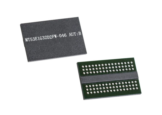 الدائرة المتكاملة للرقاقة MT53E1G32D2FW-046 AUT: B 2.133GHz Memory IC 200-TFBGA