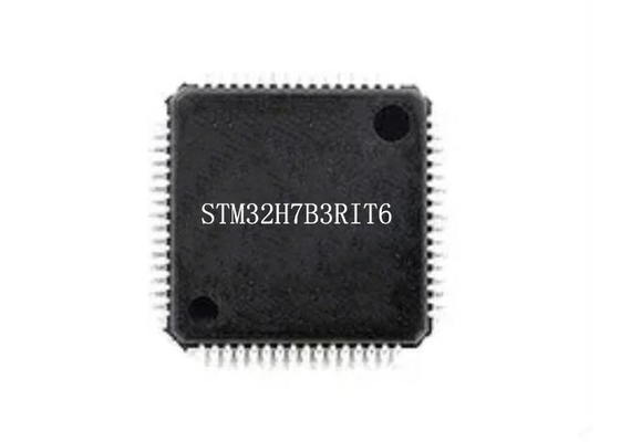 أحادية النواة STM32H7B3RIT6 رقاقة متحكم 64LQFP 280 ميجا هرتز متحكم MCU
