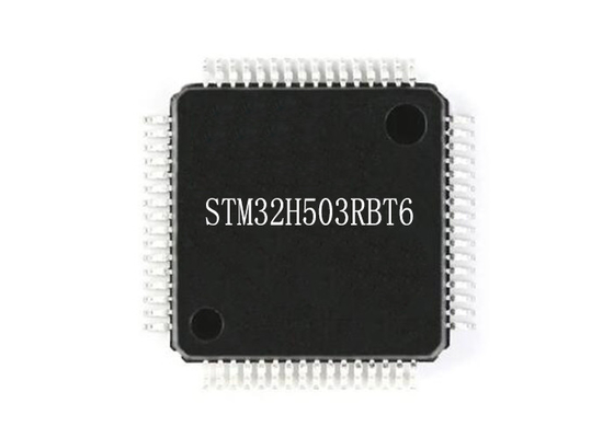 متحكم MCU STM32H503RBT6 LQFP64 250 ميجا هرتز متحكم IC 128 كيلو بايت فلاش