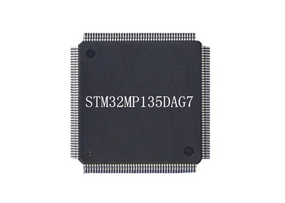 متحكم MCU STM32MP135DAG7 معالجات 32 بت IC 900MHz ARM CORTEX A7