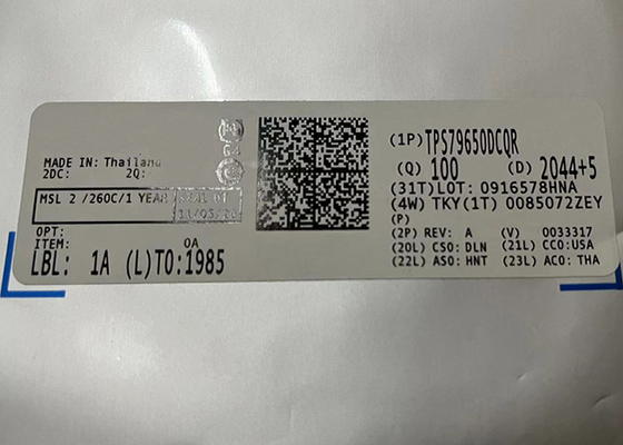 رقاقة الدائرة المتكاملة TPS79650DCQR منظمات خطية منخفضة التسرب 1A ضوضاء منخفضة للغاية