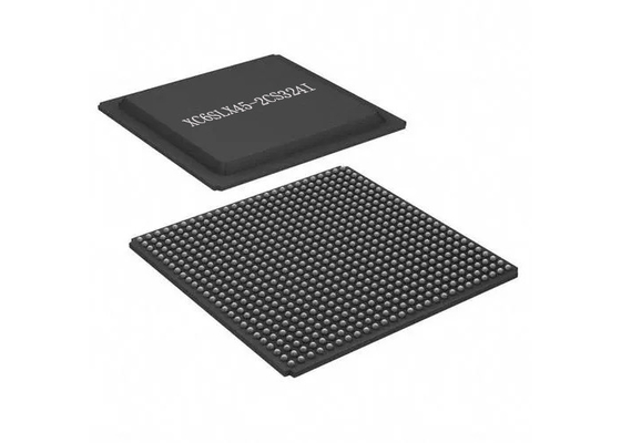 256-LBGA Surface Mount XC6SLX45-2CS324I مصفوفة البوابة القابلة للبرمجة الميدانية IC
