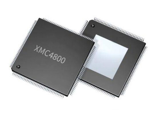 متحكم MCU XMC4800-F100F1024 AA ARM Cortex M4 ميكروكنترولر رقاقة 100LQFP