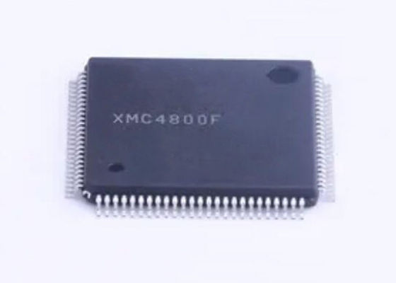 XMC4800-F144K1024 AA متحكم دقيق صناعي 32 بت MCU بسرعة 144 ميجاهرتز، وذاكرة مدمجة بسعة 128 كيلوبايت، و 119 مدخل/مخرج