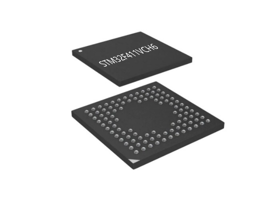 متحكم MCU STM32F411VCH6 32 بت أحادي النواة Arm Cortex-M4 Core 100-UFBGA