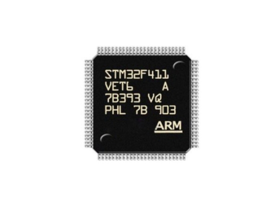 512 كيلو بايت ICs Chip STM32F411VET6 ARM Cortex-M4 32 بت متحكم MCU