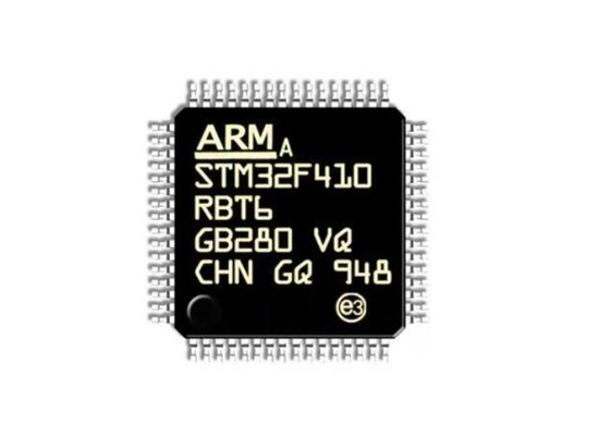متحكم MCU STM32F410RBT6 أحادي النواة 64LQFP 128 كيلو بايت فلاش متحكم رقاقة