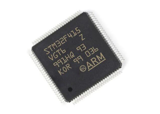 Arm Cortex-M4 STM32F415VGT6 متحكم MCU 100LQFP عالي الأداء 168 ميجا هرتز