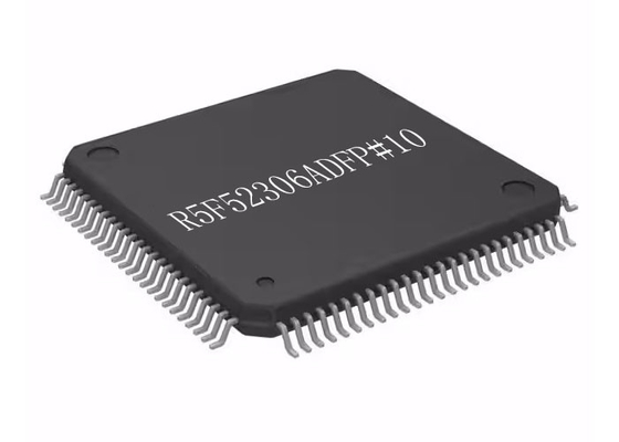 متحكم IC R5F52306ADFP # 10 54 ميجا هرتز 256 كيلو بايت FLASH 100-LFQFP حامل سطح