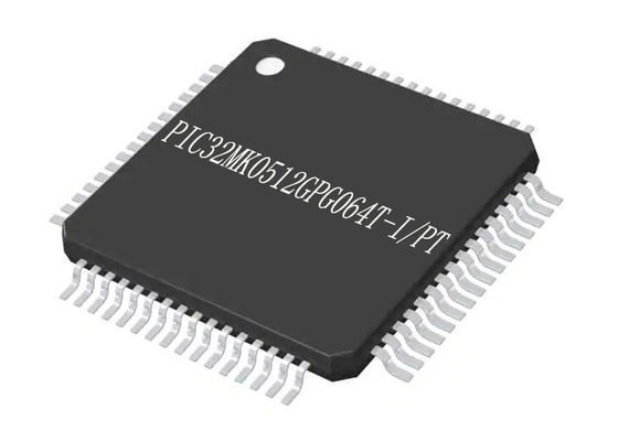 أحادي النواة PIC32MK0512GPG064T-I / PT متحكم MCU 64TQFP متحكم IC