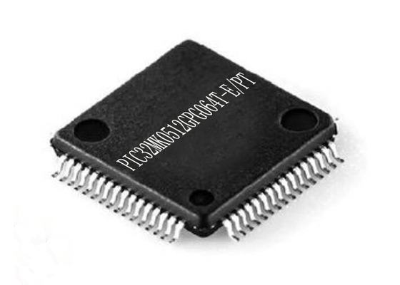 متحكم MCU PIC32MK0512GPG064T-E / PT متحكم أحادي النواة IC 64TQFP