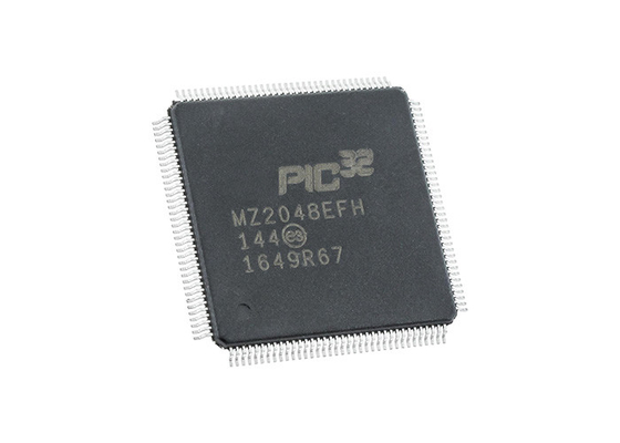 PIC32MZ2048EFH144-I / PH أحادي النواة 200 ميجا هرتز 144-TQFP Surface Mount متحكم IC