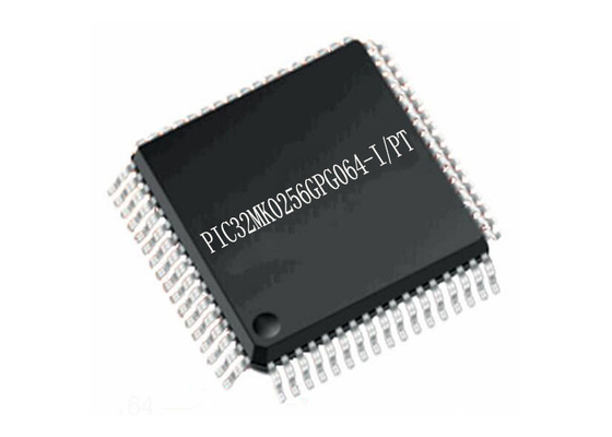 120 ميجا هرتز متحكم MCU PIC32MK0256GPG064-I / PT متحكم IC 64TQFP IC رقاقة