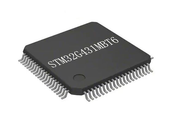 أحادي النواة STM32G431MBT6 متحكم MCU 80LQFP عالي الأداء 170 ميجا هرتز