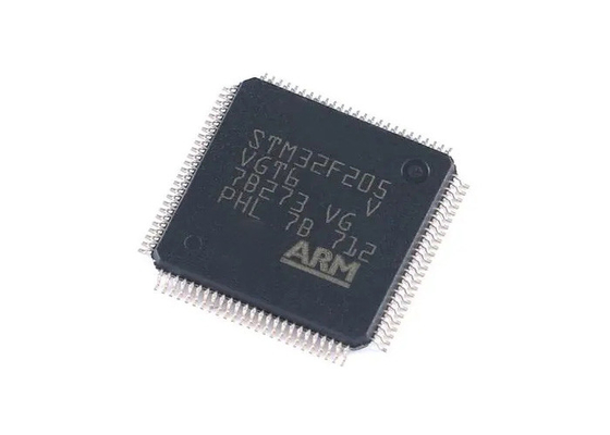 STM32F205VGT6 أحادي النواة 100-LQFP Surface Mount 32 بت متحكم IC
