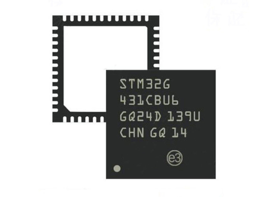 ميكروكنترولر رقاقة STM32G431CBU6 128 كيلو بايت فلاش متحكم MCU 170 ميجا هرتز IC رقاقة